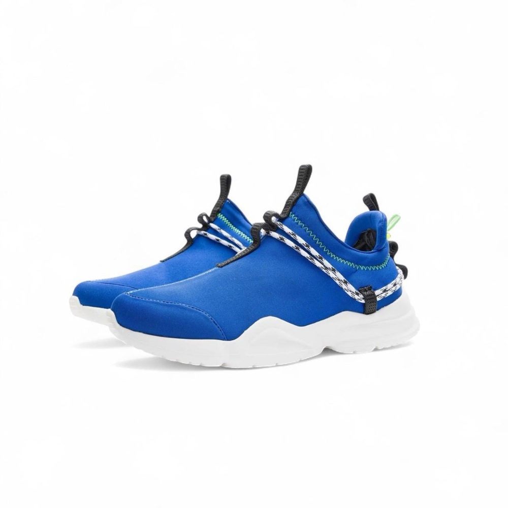 John Geiger 002 Low Royal Blue/Lime Sneakers